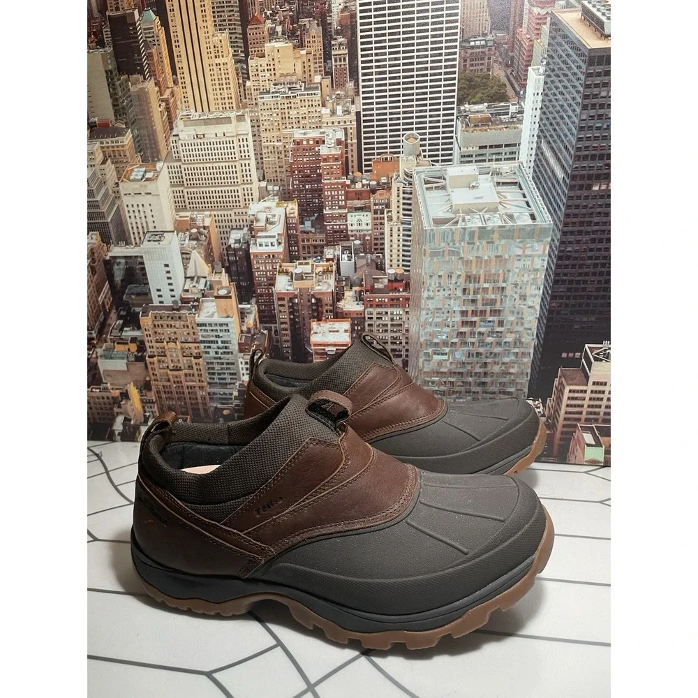 L.L. Bean Men's Storm Chaser Boots Size 13 W Leather Uppers-Slip on-#507173